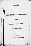 CHIPMAN, ELIZA ANN (Chipman)