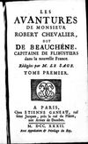 CHEVALIER, <em>dit</em> Beauchêne, ROBERT