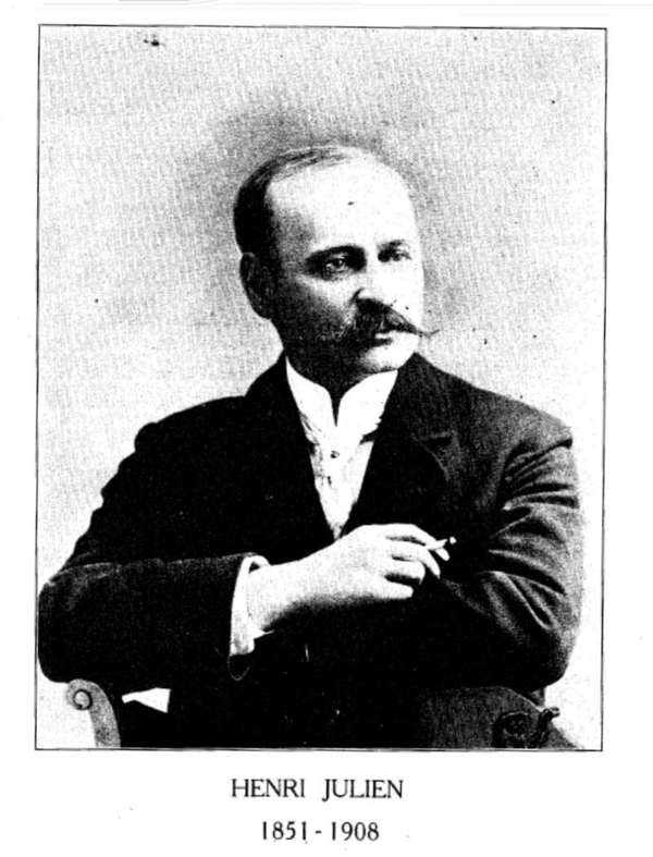 Original title:    Description English: Photograph of the artist Henri Julien Date 28 February 2012(2012-02-28) Source http://www.histoireplateau.org/toponymie/vp/henriJulien/images/henriJulien.jpg Author Unknown

