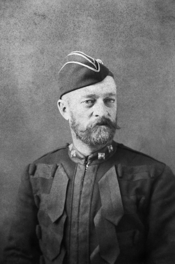 Original title:  Colonel William M. Herchmer, North-West Mounted Police, Battleford, Saskatchewan. Date: 1882. Image courtesy of Glenbow Museum, Calgary, Alberta.

