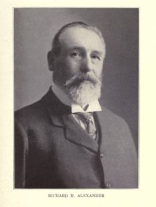 Original title:  Richard Henry Alexander - from British Columbia from the Earliest Times to the Present – 1914 – volume 3 – page 829; https://archive.org/stream/britishcolumbiaf00schouoft#page/829/mode/1up