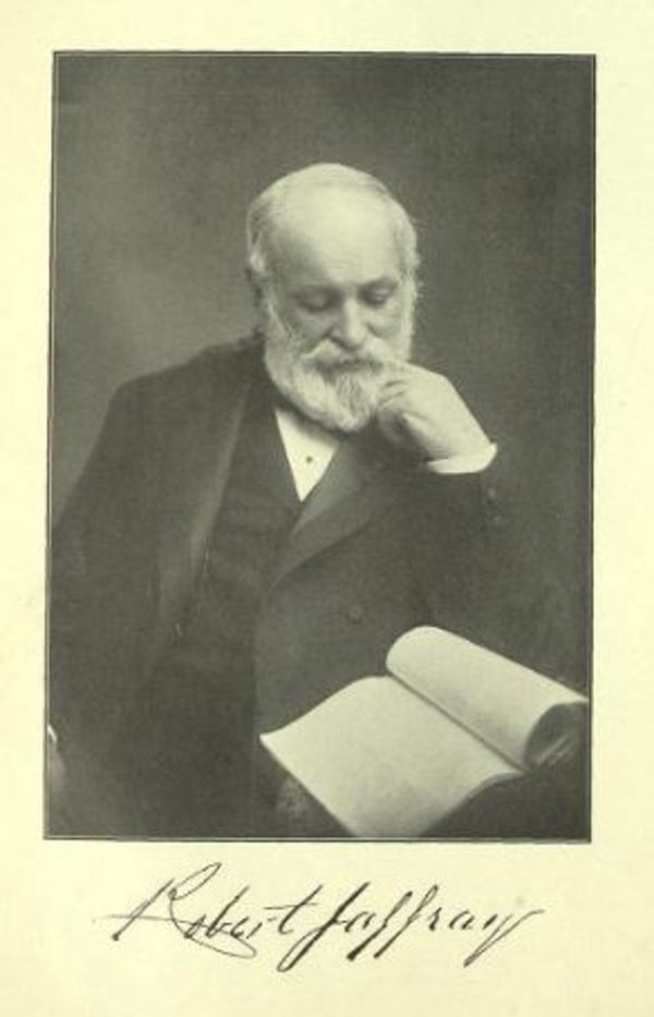 Titre original :  Robert Jaffray. Commemorative biographical record of the county of York, Ontario : containing biographical sketches of prominent and representative citizens and many of the early settled families. --
by J.H. Beers & Co. Publication date 1907. From: https://archive.org/details/recordcountyyork00beeruoft/page/n33.