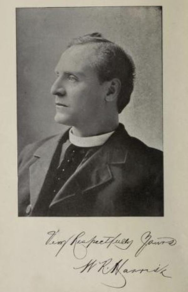 Original title:  W.R. Harris. From: The Catholic Church in the Niagara Peninsula, 1626-1895. W. Briggs, Toronto: 1895.
Source: https://archive.org/details/catholicchurchin00harr_0/page/n5/mode/1up 