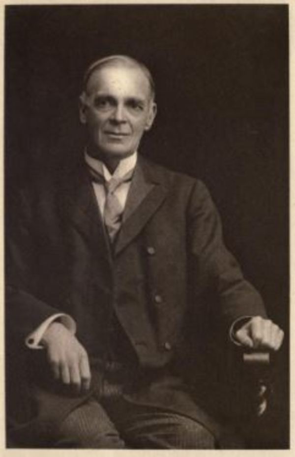 Original title:  Francis Stephens Spence. From: Prohibition in Canada: a memorial to Francis Stephens Spence by Ruth (Spence) Arndt. Toronto, Ontario: Branch of the Dominion Alliance, [1919]. Source: https://archive.org/details/prohibitionincan00arnduoft/page/n7/mode/2up