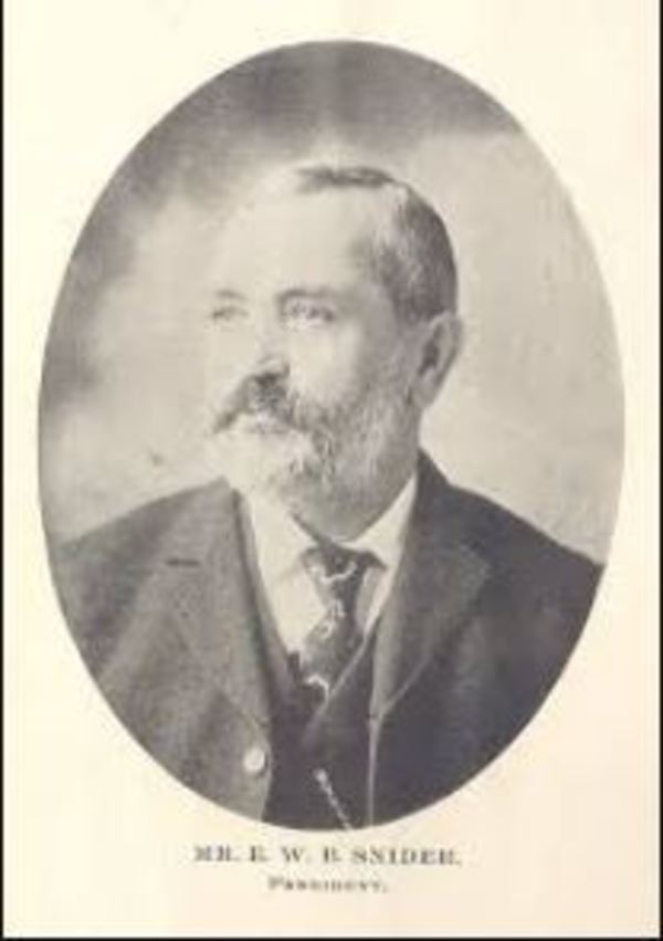 Original title:  Mr. E.W.B. Snider - Waterloo Public Library 