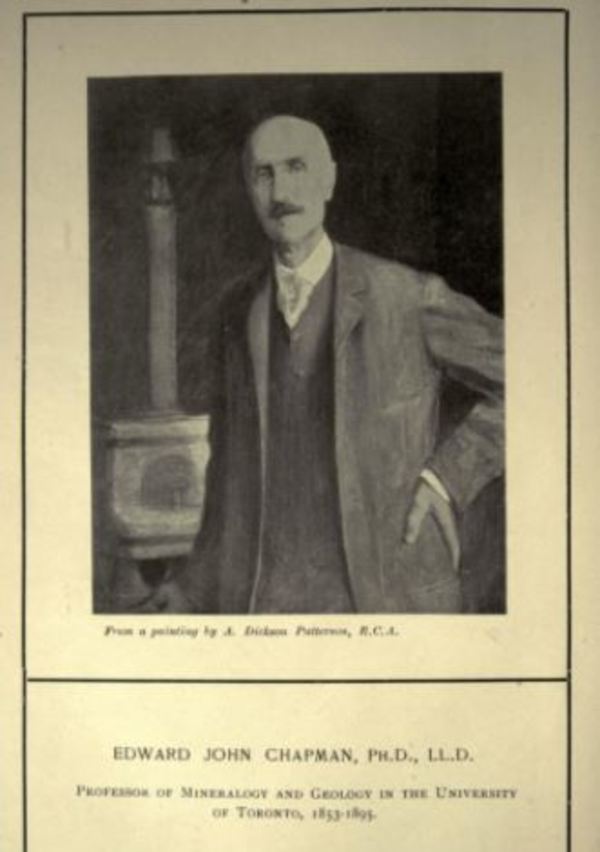 Original title:  Edward John Chapman. From: Univ. of Toronto Monthly, 2 (1901–2): portrait opp. p.229. Source: https://archive.org/details/universityoftoro02univuoft/page/n287/mode/2up. 