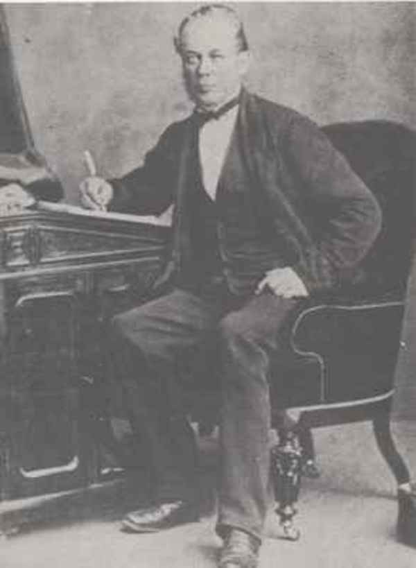 Original title:  George King Chisholm. Original with Oakville Museum; George King Chisholm (1814-1874).