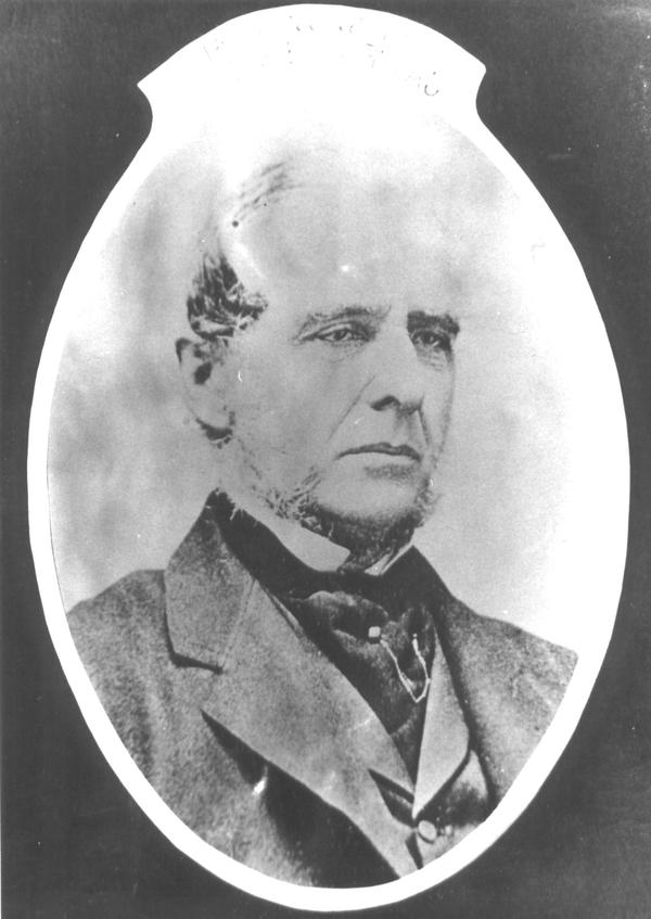 Original title:  Isidore Hurteau, premier maire de Longueuil en 1848. Des histoires et des archives - s.d. Ville de Longueuil. Archives, Fonds de la Ville de Longueuil (2002- ). 
