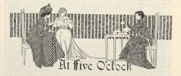 Original title:  At Five O'Clock masthead. 