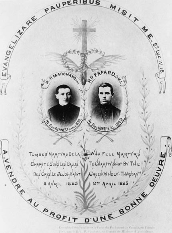 Titre original :  Father Marchand & Father Fafard. 