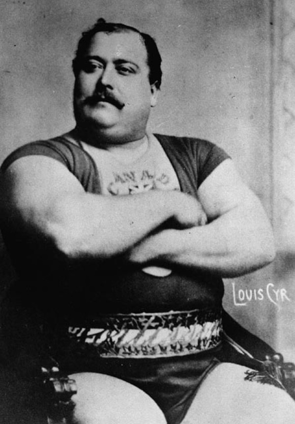 Original title:  Louis Cyr. 