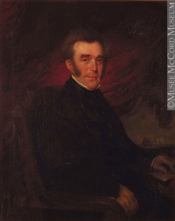 Titre original :  Painting Portrait of Archibald Campbell Théophile Hamel About 1852, 19th century Oil on canvas 118.3 x 99.3 cm Gift of Dr. George Cantlie M981.213.1 © McCord Museum Keywords:  male (26812) , Painting (2229) , painting (2226) , portrait (53878)