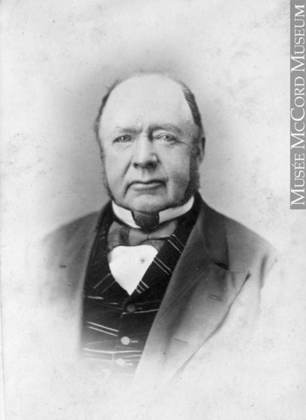 Original title:  Photograph Mr. William Dow, brewer, Montreal, QC, 1868 William Notman (1826-1891) 1868, 19th century Silver salts on paper mounted on paper - Albumen process 8.5 x 5.6 cm Purchase from Associated Screen News Ltd. I-34177.1 © McCord Museum Keywords:  male (26812) , Photograph (77678) , portrait (53878)