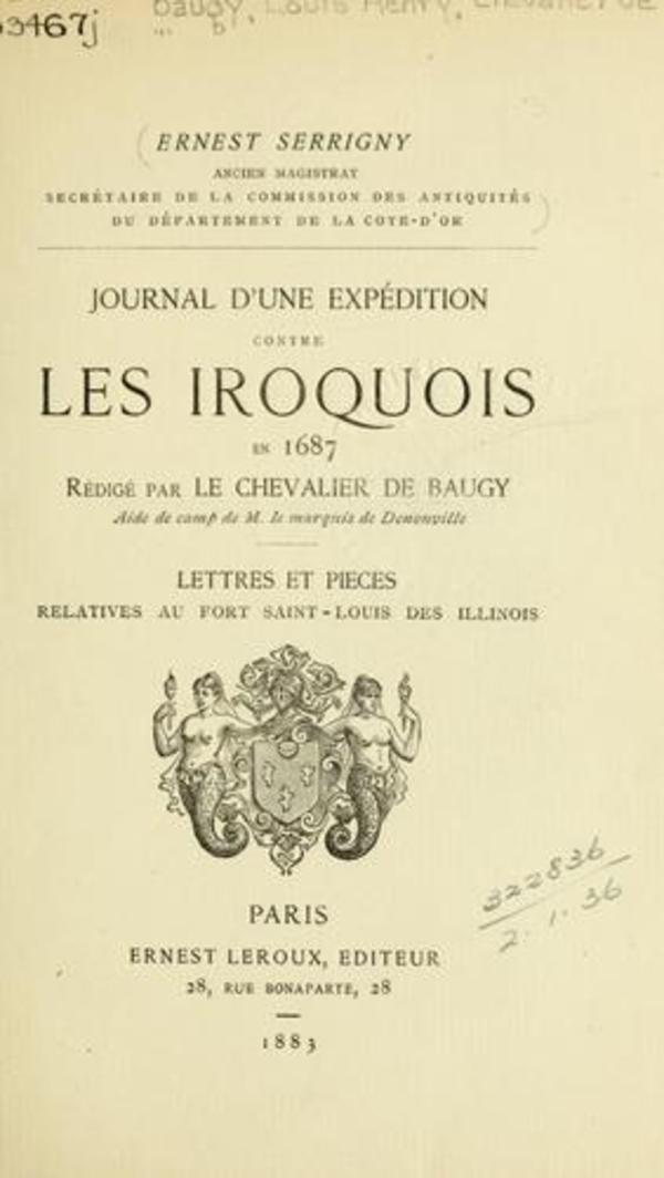 Titre original :  Livre du chevalier de Baugy