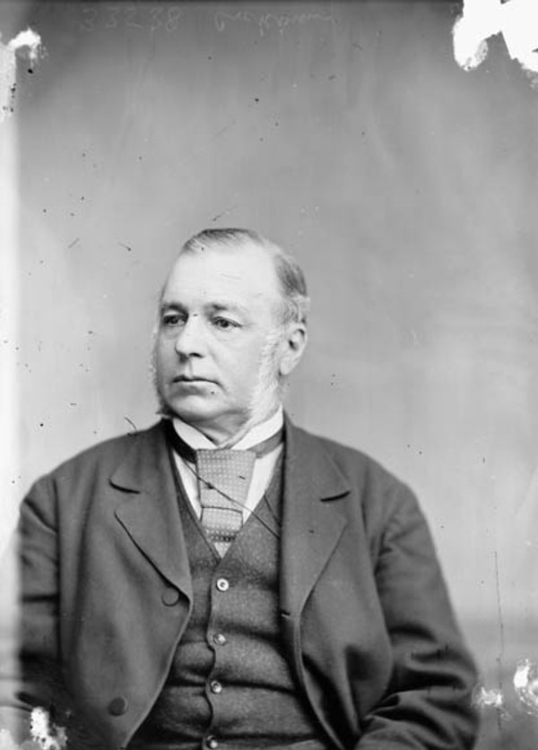 Original title:  Hon. James Cockburn, M.P. (West Northumberland, Ont.) b. Feb. 13, 1819 - d. 1882. 