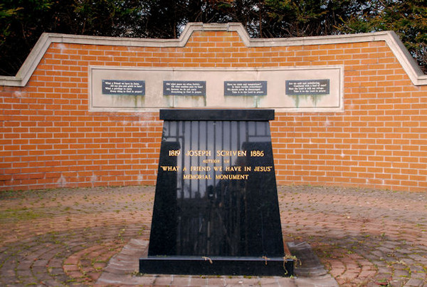 Titre original :    Description English: Joseph Scriven memorial, Banbridge Joseph Scriven who wrote the hymn What a friend we have in Jesus was born at Ballymoney Lodge off the Dromore Road (the house used to have blue plaque). This memorial is at Downshire Place. Date 28 February 2010 Source From geograph.org.uk Author Albert Bridge

Camera location 54° 21′ 1.98″ N, 6° 16′ 13.40″ W This and other images at their locations on: Google Maps - Google Earth - OpenStreetMap (Info)54.350549;-6.270388

