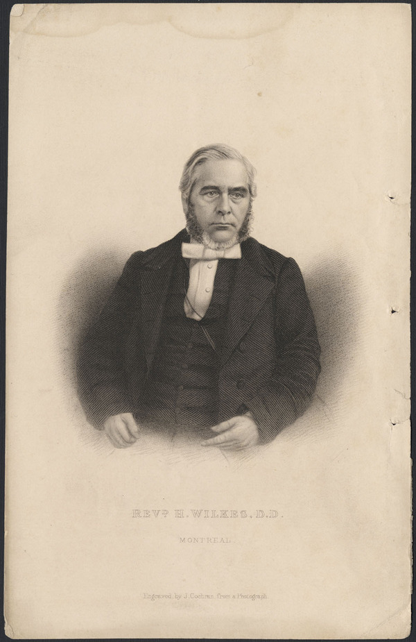 Titre original :  Rev. H. Wilkes. 