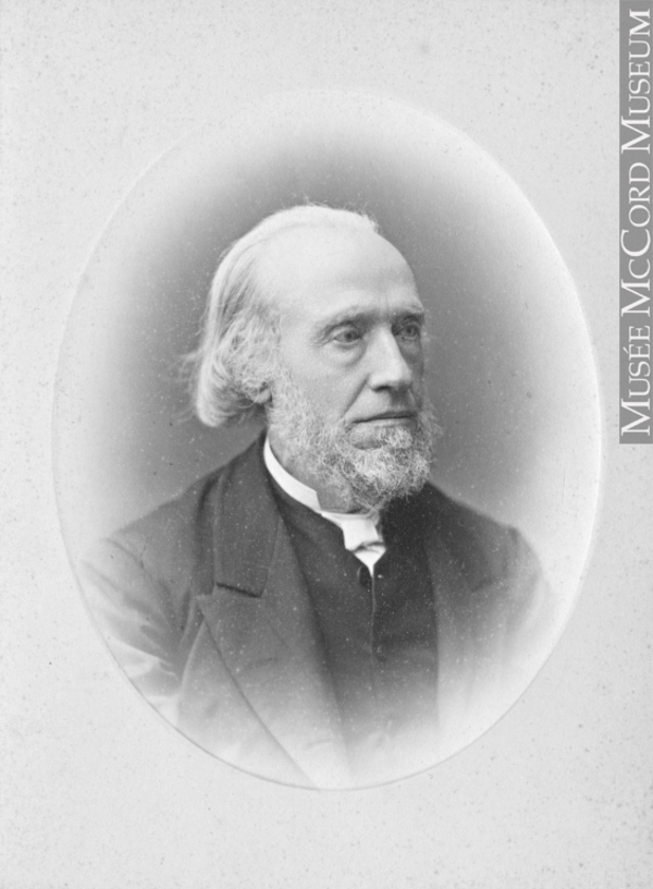 Original title:  Photograph Rev. Dr. John Cordner, Montreal, QC, 1877 William Notman (1826-1891) 1877, 19th century Silver salts on paper - Albumen process 17.8 x 12.7 cm Gift of Miss E. Dorothy Benson N-1986.5.2.9 © McCord Museum Keywords:  male (26812) , Photograph (77678) , portrait (53878)