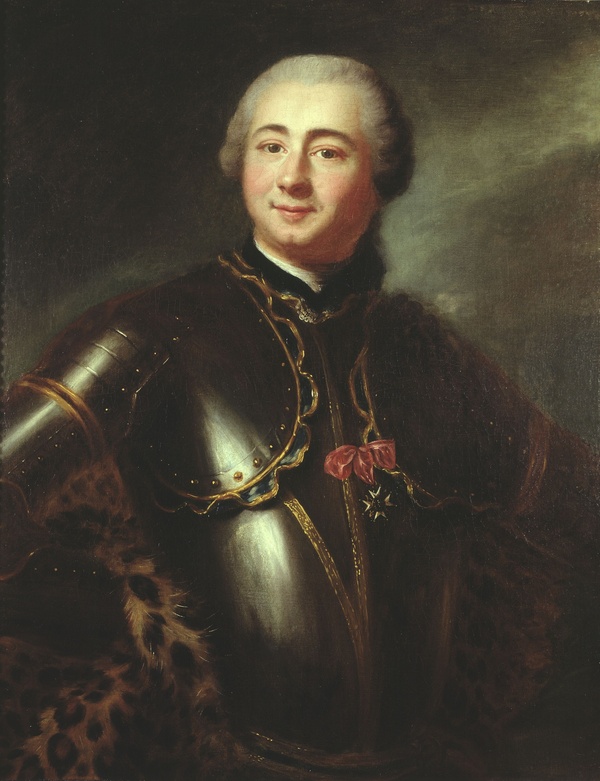 Original title:    Artist Anonymous Title Marquis de Boishébert — Charles Deschamps de Boishébert et de Raffetot (1727–1797) Description The Marquis de Boishébert was born in Quebec and a successful military man. He was made a knight of the Order of Saint Louis in 1758. The painting's cross of that Order was added after the painting was executed by an unknown French artist in Quebec. McCord Museum's examination of the painting under ultra-violet light reveals that area to be overpainted, thus putting the painting's origin before 1758.[1] Date circa 1753(1753) Medium oil on canvas Dimensions 81.7 × 65.5 cm (32.2 × 25.8 in) Current location McCord Museum of Canadian History Quebec, Canada Accession number M967.48 Object history Purchased from Mme Roch Rolland in 1967[1] Source/Photographer This image is available from the McCord Museum under the access number M967.48 This tag does not indicate the c