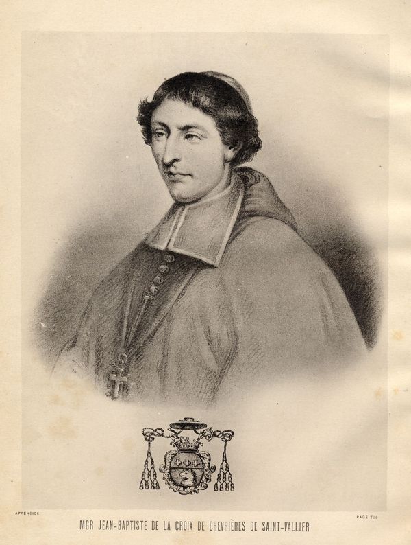 Original title:  Mgr Jean-Baptiste de la Croix de Chevrières de Saint-Vallier [image fixe]