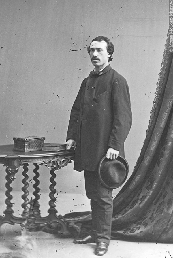 Original title:  Photograph William Raphael, artist, Montreal, QC, 1862 William Notman (1826-1891) 1862, 19th century Silver salts on glass - Wet collodion process 12 x 10 cm Purchase from Associated Screen News Ltd. I-2362 © McCord Museum Keywords:  Photograph (77678)