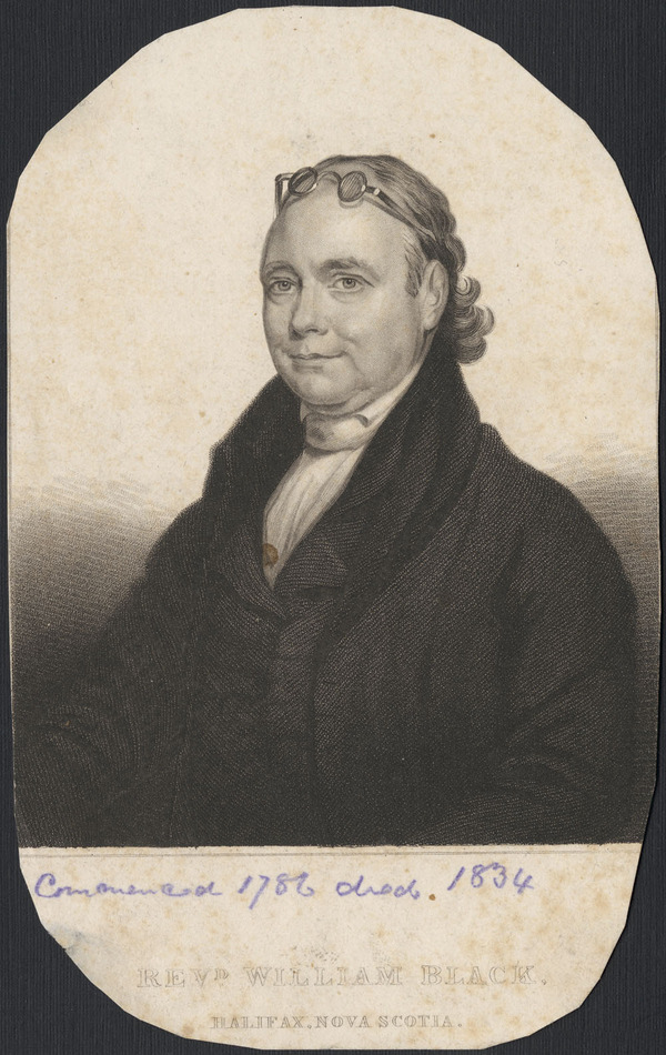 Titre original :  Rev. William Black, Halifax, Nova Scotia. 