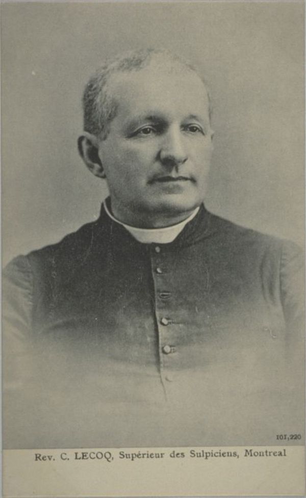 Titre original :  Rev. C. Lecoq, Supérieur des Sulpiciens, Montréal [image fixe]