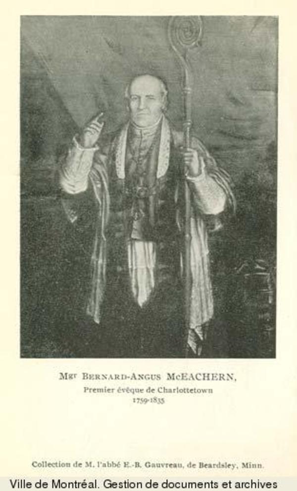 Titre original :    Description English: This is a photo of Bishop Bernard Angus MacEachern, uploaded to illustrate the subject in question. This photo has not been modified by the uploader. Source (URL) : http://www2.ville.montreal.qc.ca/archives/portraits/images/fiches/pleinecran/P1322.jpg Date 2007-01-07 (original upload date) Source Transferred from en.wikipedia; Transfer was stated to be made by User:Undead_warrior. Author Original uploader was Caldwell4 at en.wikipedia Permission (Reusing this file) This image is in the public domain due to its age.

