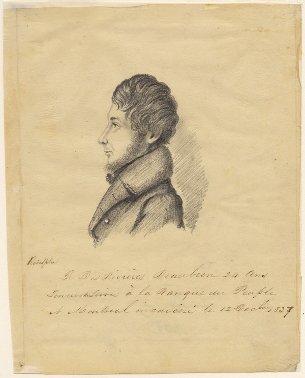 Titre original :  Rodolphe Desrivières-Beaubien. 