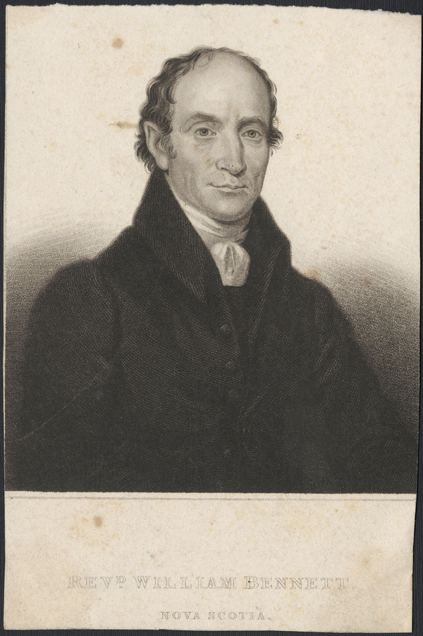 Titre original :  Revd. William Bennett, Nova Scotia. 