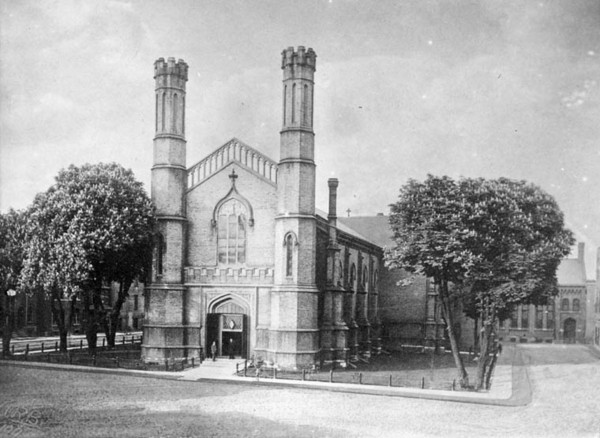 Original title:  Church of the Holy Trinity, Toronto. 